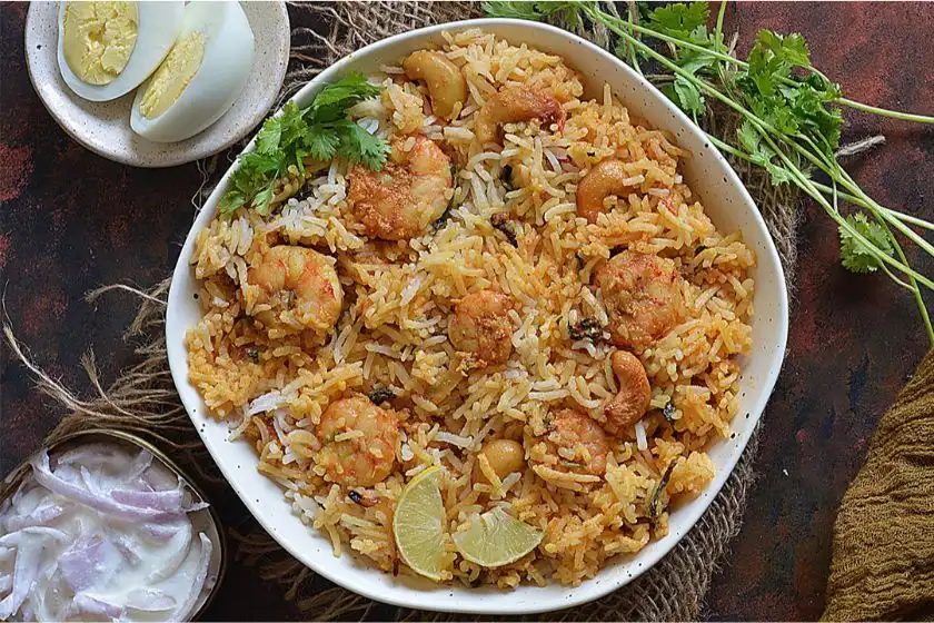 Shrimp Biryani